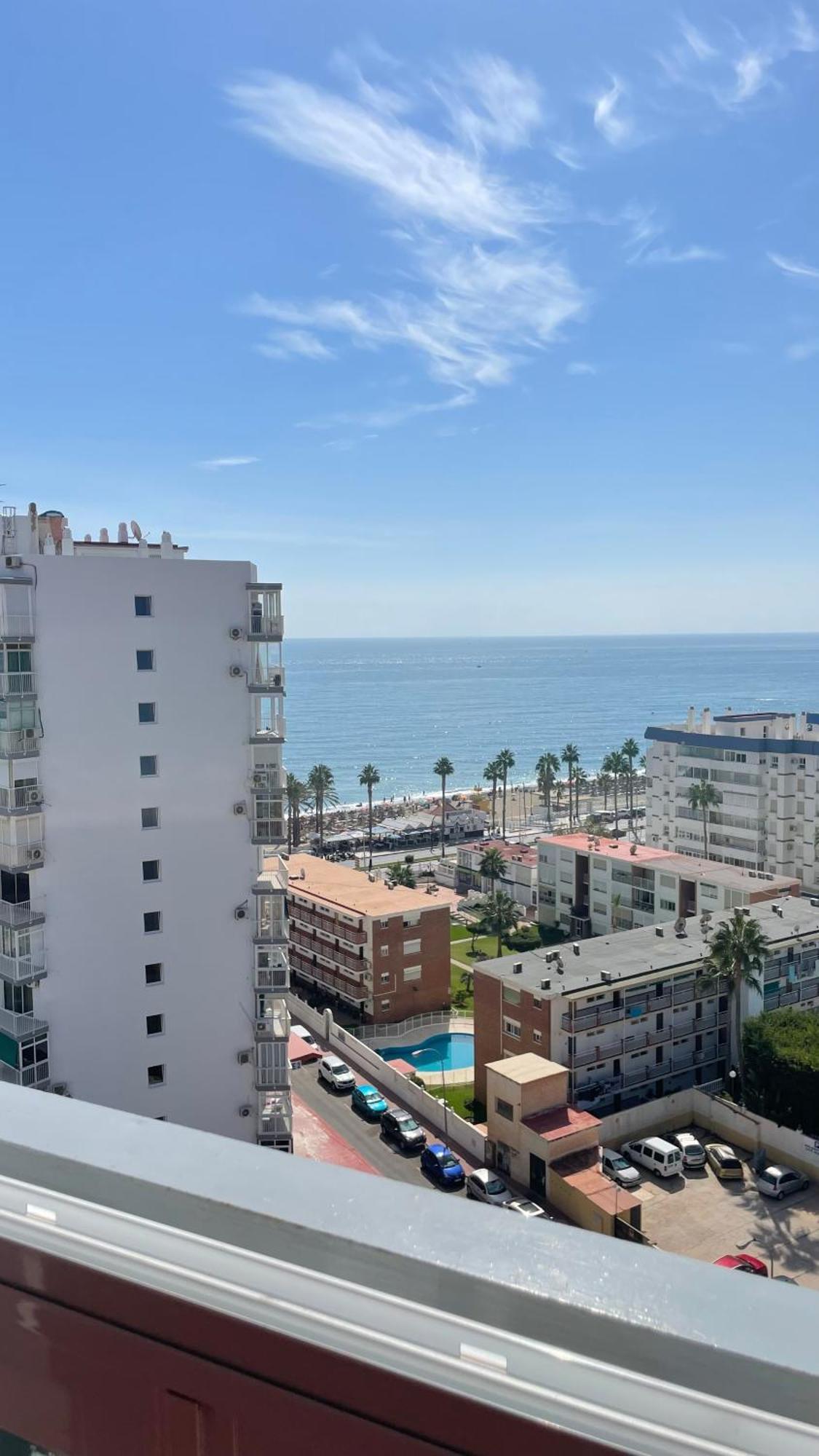 Benalmadena ,apartamento-Estudio primera Línea de Playa Exterior foto